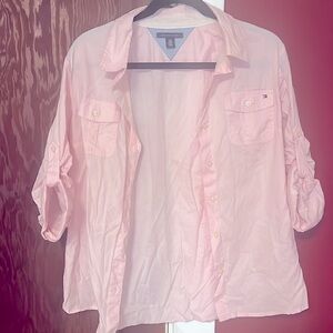 Tommy Hilfiger Pink Short Sleeve Shirt